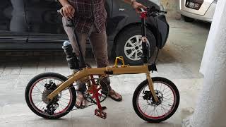 Sepeda Lipat Element Dash 16 Full Upgrade