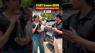 CUET 2026 Paper Reaction 🔥 Easy Ya Tough?  #pw