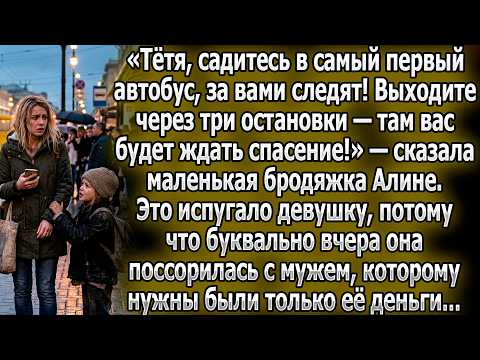 A stray’s warning about being followed terrified Alina, especially after her argument with her gr...