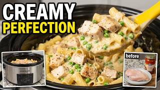 I Make This Garlic Parmesan Chicken Pasta Every Week!