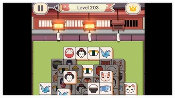 Tile Fun Guide MAX Level 203 🟪Difficult Level Image Matching Gameplay (iOS & Android) - 2022 Update