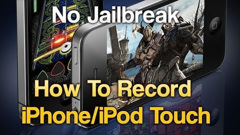 How to Record Your iPhone/iPod Touch Screen (No Jailbreaking Needed) [Mac & Windows]