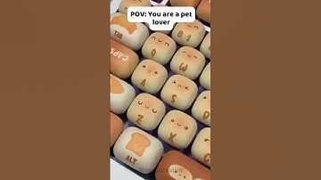 Tiktok amazon finds - Cute Mog Design 138PCS Keycaps set #amazonfinds #tiktokmademebuyit #giftideas