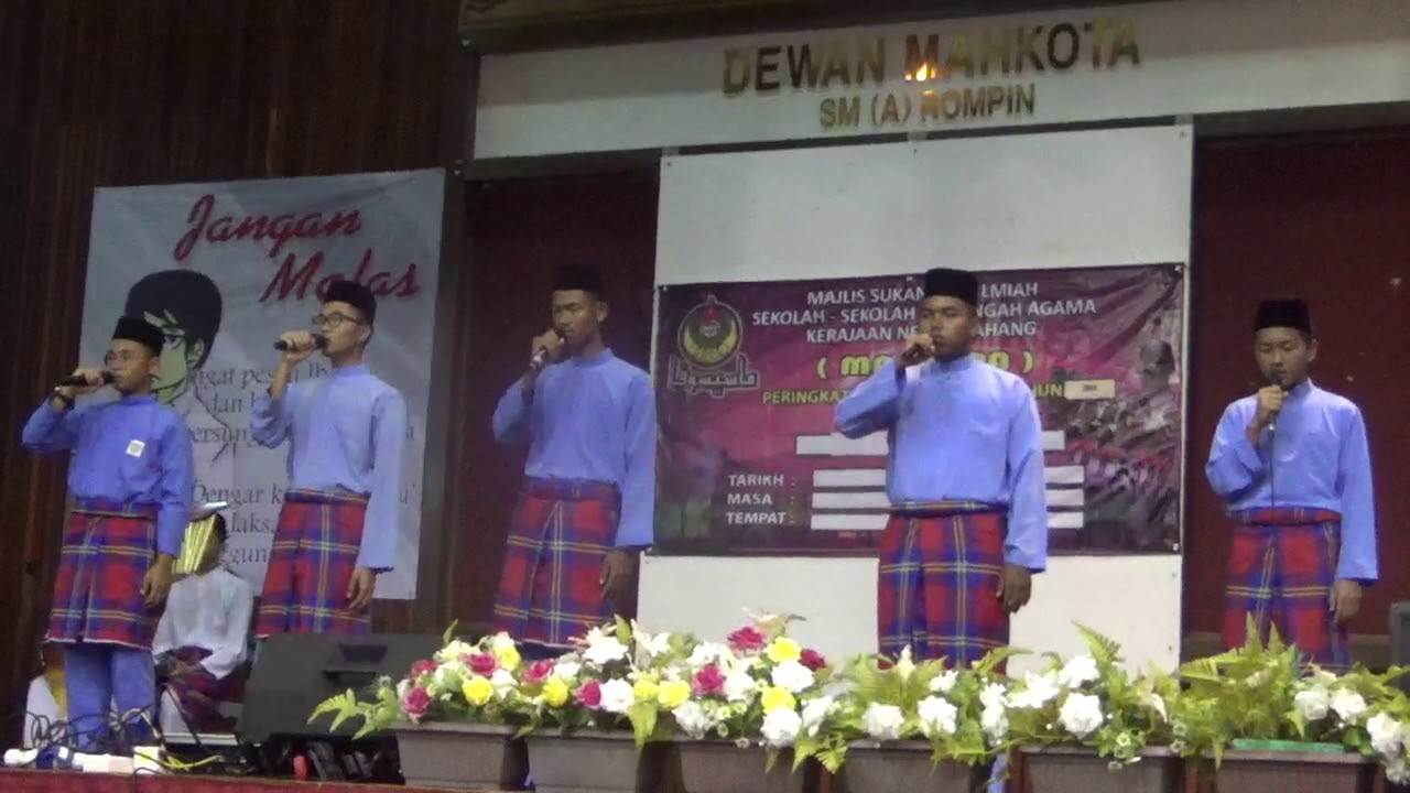 NASYID LELAKI SMA AL -ATTAS 2018