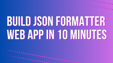 Build JSON Formatter Web App in 10 Minutes | Flask + Highlight.js