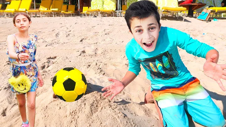 Heidi & Zidane और समुद्र तट पर एक मजेदार कहानी | Stories in Hindi | Hindi Kahaniya