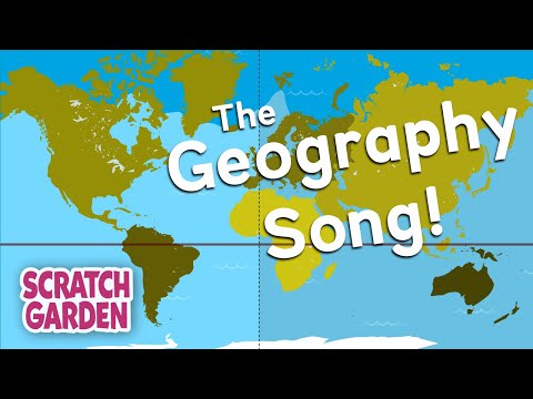 the-geography-song-|-globe-vs-map-song-|-scratch-garden