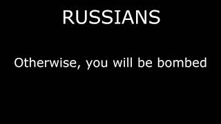 Radio talk between Russian warship and Ukrainian border guards of Snake island