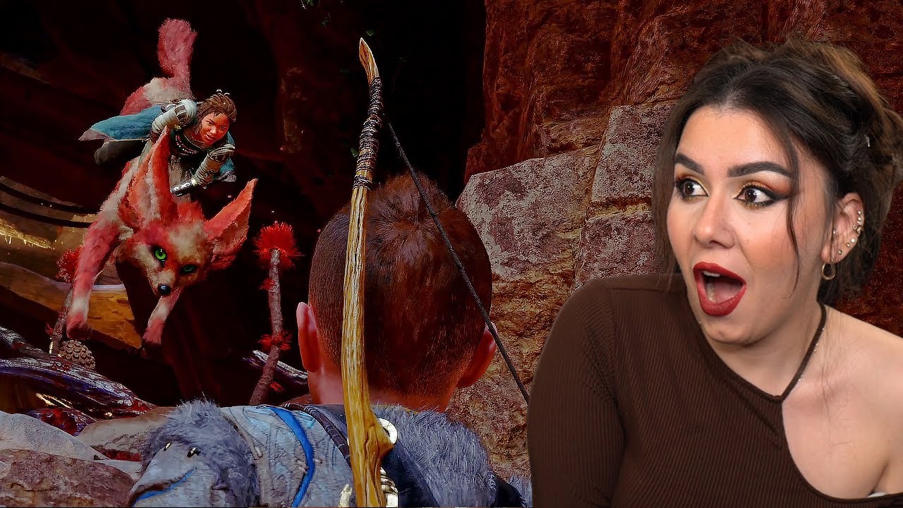 Atreus and Angrboda Race - God Of War Ragnarok Reaction