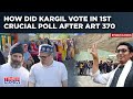 Kargil turns bjpcongress battleground why 1st polls since split from jk after art 370 are crucial