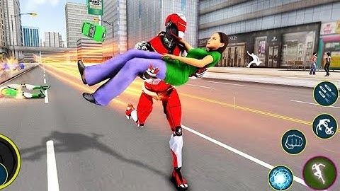 Drone Robot Speed Hero | Robot Crime Simulator Android GamePlay | By Game Crazy