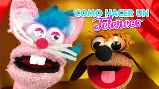 MANUALIDADES fáciles de hacer en CASA - Cómo hacer un teleñeco o marioneta con calcetin FÁCIL DIY