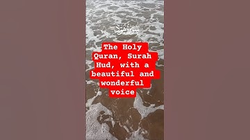 The Holy Quran, Surah Hud, with a beautiful and wonderful voice.سوره هود بصوت جميل ورائع تقشعر له.