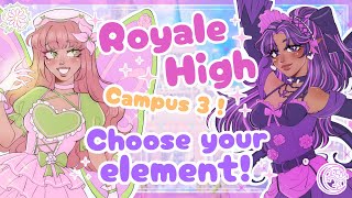 Our First Day as Fairies! | Exploring Royale High Campus 3