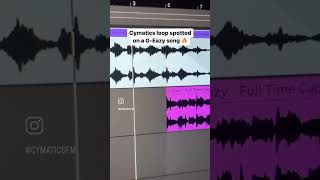 Another Cymatics loop spotted in the wild 👀 #musicproducer #beatmaker