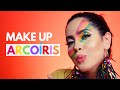 Maquillaje colorido l Make up arcoíris l VIX Glam