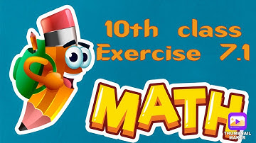 Class 10 Maths Chapter 7 Coordinate Geometry Ex 7.1 #education #class10  #maths #like