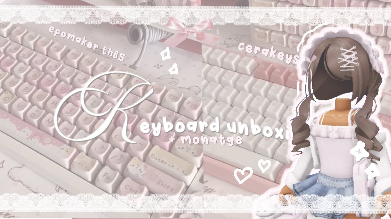 MM2 but its keyboard asmr ♡  [EPOMAKER + CERAKEYS 🌿]