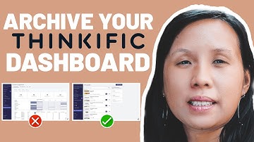 Ultimate Guide To Organizing Your Thinkific Course Dashboard- No More Messy Organization
