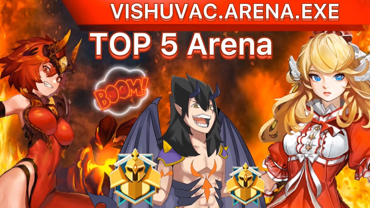 Vishuvac.Arena.exe ( Guardian Tales Arena top 5 )