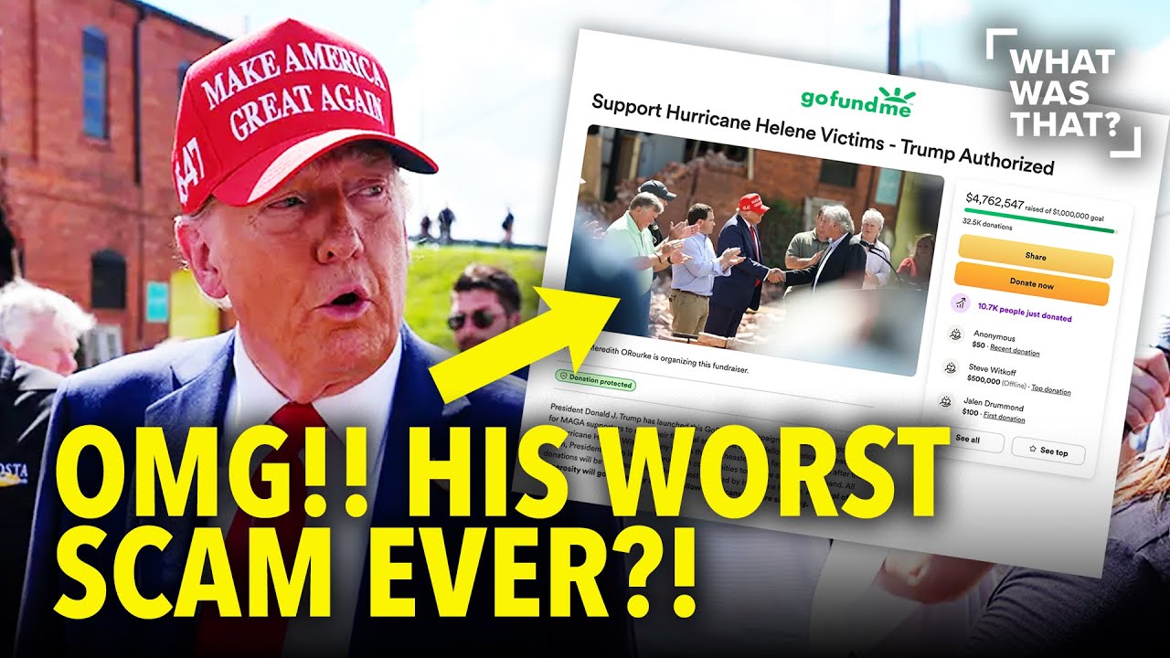 Trump’s SHADY Hurricane SCHEME raises MAJOR RED FLAGS