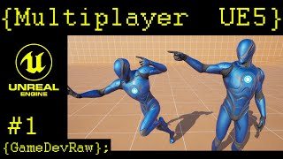 Make a Multiplayer Game from scratch - Character - Unreal Engine 5 Beginner Tutorial Part 1