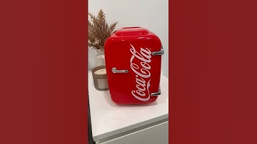 Mini fridge restock. Retro Coca Cola  #minifridge #restock