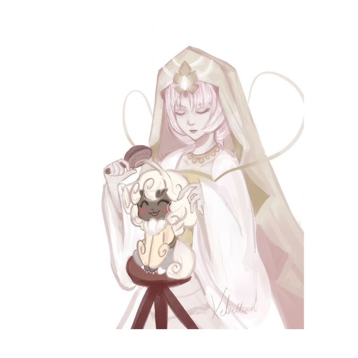 I love cloud haetae more anyways… credits to the artists #cookierun #cloudhaetae #mysticflour
