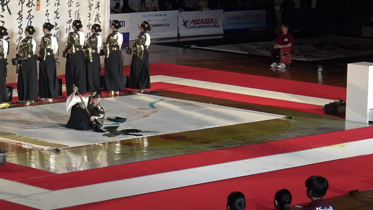 第18回 書道パフォーマンス甲子園　【準優勝】　長野県松本蟻ケ崎高等学校　2025年7月27日