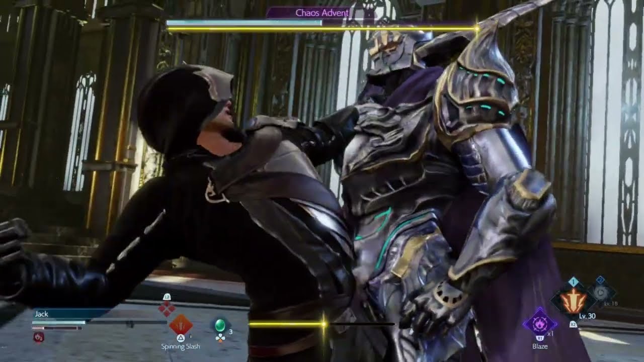 Jack Garland VS Chaos Advent - STRANGER OF PARADISE FINAL FANTASY ORIGIN