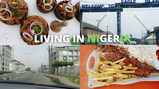 NIGERIAN STREET FOOD||AROUND PORTHARCOURT CITY IN A DAY|NIGERIA VLOG||LIFE IN AFRICA