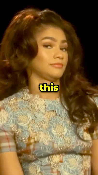 Zendaya’s Reaction To Being The BEST KISSER - YouTube