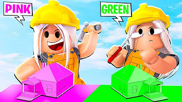 ONE COLOR BUILD CHALLENGE In Bloxburg! (Roblox)