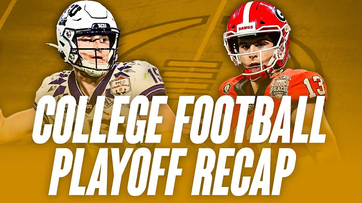 College Football Playoff Reaction - TCU and Georgi...