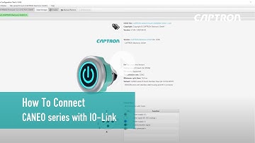CAPTRON CANEO series: How to connect to IO-Link Master