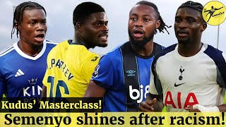 Celebrity Ghana Stars: Kudus Mohammed Tottenham Stats vs Burnley! Semenyo Shines vs Liverpool! & More Updates! Wealth