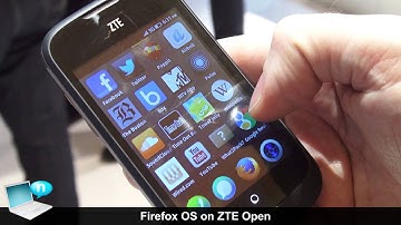 Firefox OS on ZTE Open