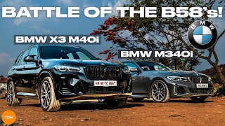 2024 BMW X3 M40i vs BMW M340i: Battle of the B58s! (Performance SUV vs Performance Sedan) | UpShift