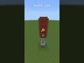 Make traffic light in Minecraft #Red #shortsfeed #shorts #minecraft