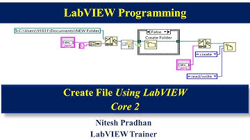 Create File Using LabVIEW Core 2