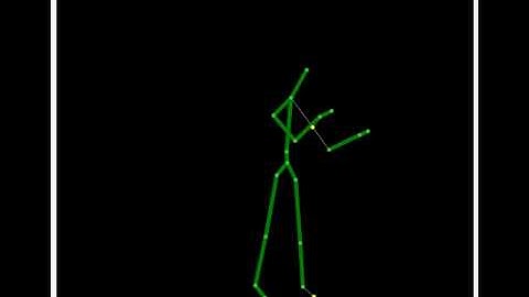 Kinect SkeletonBasics WPF testing