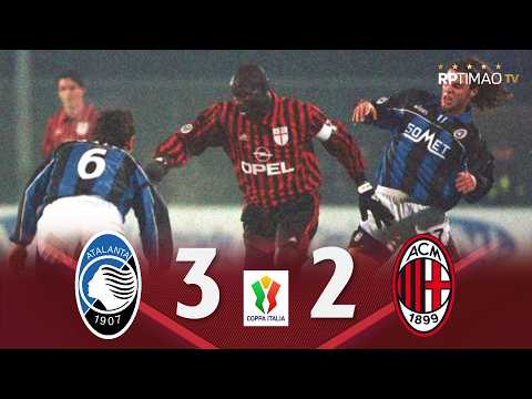 Atalanta 3 x 2 Milan ● Coppa Italia 1999/00 Extended Goals & Highlights ᴴᴰ