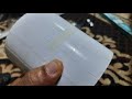 Unboxing label barcode 33x15mm 3 line face out isi 10.000 label