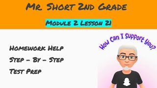 Module 2 Lesson 21 Eureka Math Homework Help (2nd Grade)
