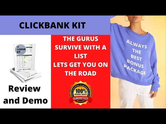 ✅CLICKBANK KIT REVIEW AND DEMO ✅