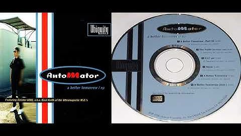 [Dan The] Automator – A Better Tomorrow EP [CD Version] (1996 Ubiquity US)