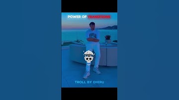 power of transitions 😨#geography #trollface #transition