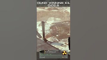 I HIT THIS INSANE BOUNCE TRICKSHOT ON AFGHAN ON MW2 #short