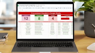 Procurement Checklist in Google Sheets