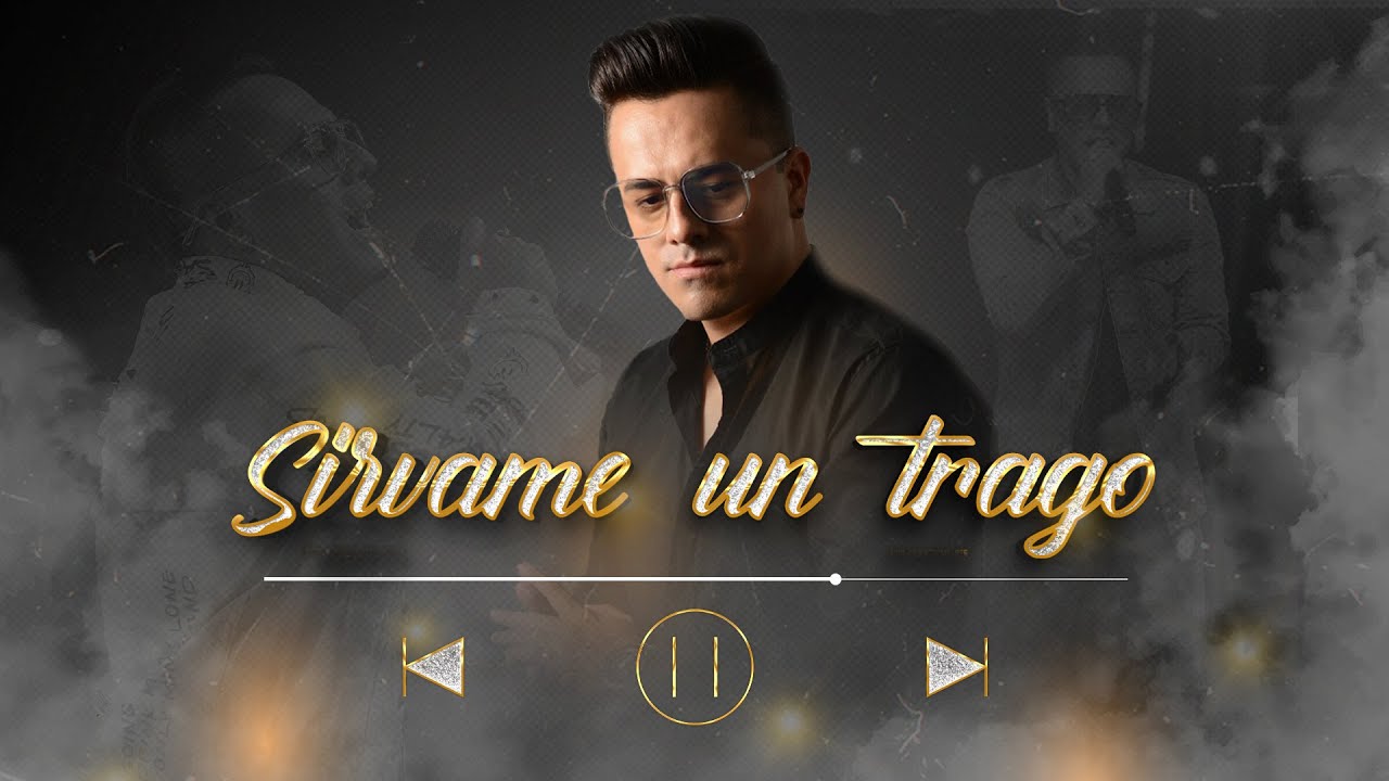 Óscar Mosquera l Sírvame un trago (Letra) - YouTube